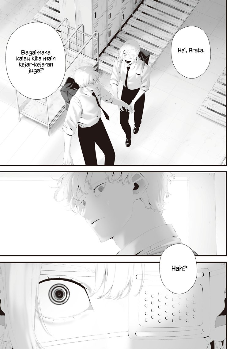 Halaman 11 dari Tsurenai Hodo Aokute Azatoi Kurai ni Akai Chapter 70