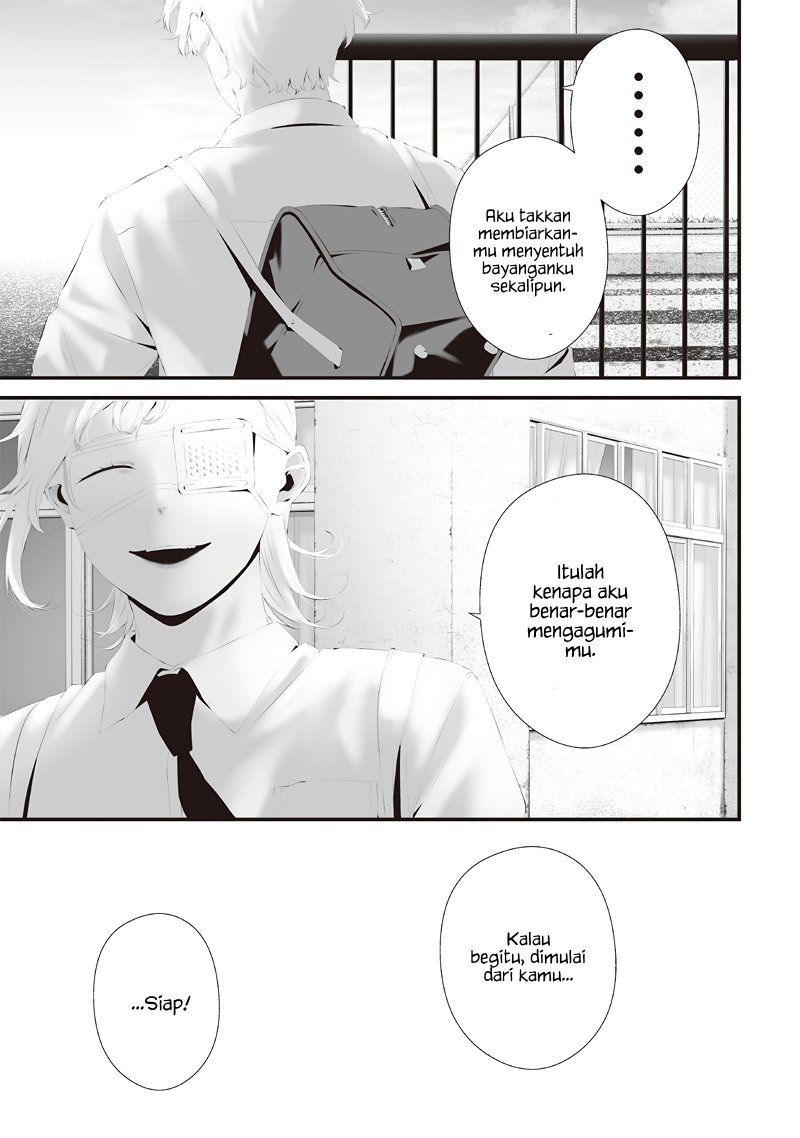 Halaman 15 dari Tsurenai Hodo Aokute Azatoi Kurai ni Akai Chapter 70
