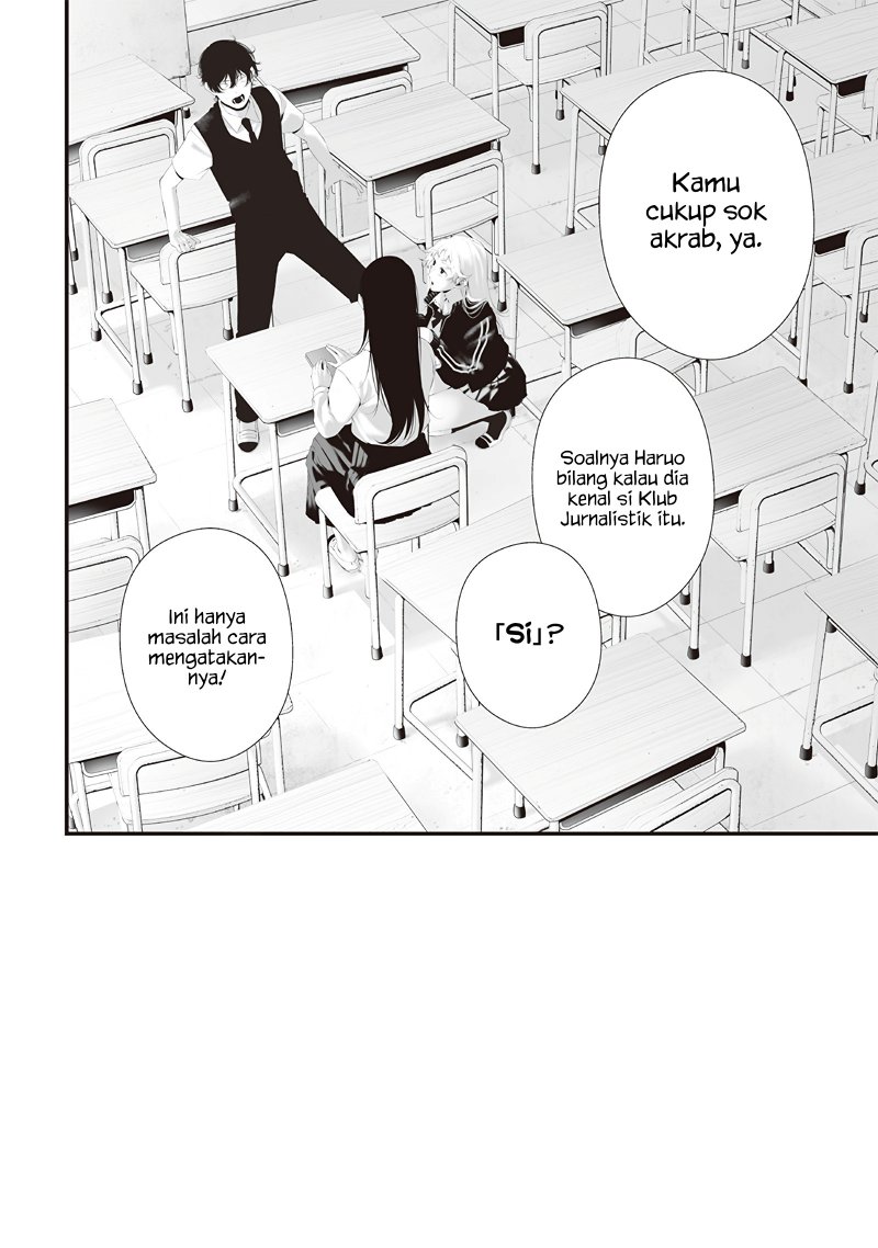 Halaman 2 dari Tsurenai Hodo Aokute Azatoi Kurai ni Akai Chapter 70