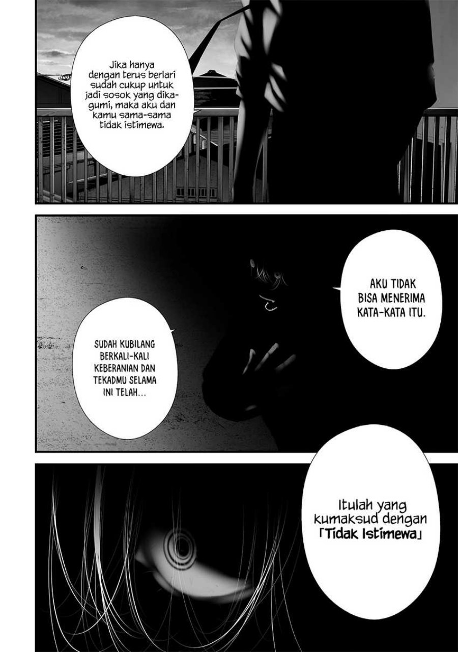 Halaman 10 dari Tsurenai Hodo Aokute Azatoi Kurai ni Akai Chapter 72