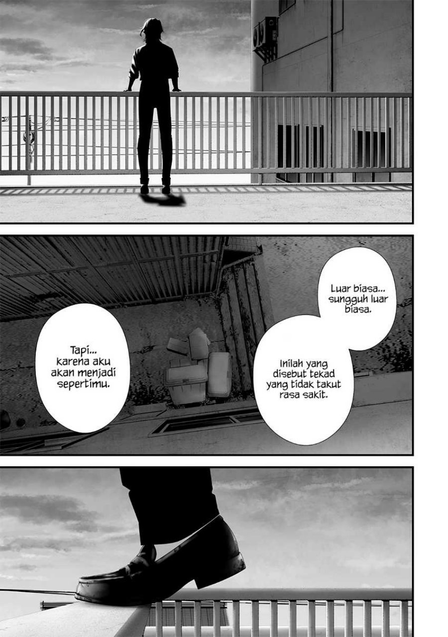 Halaman 19 dari Tsurenai Hodo Aokute Azatoi Kurai ni Akai Chapter 72