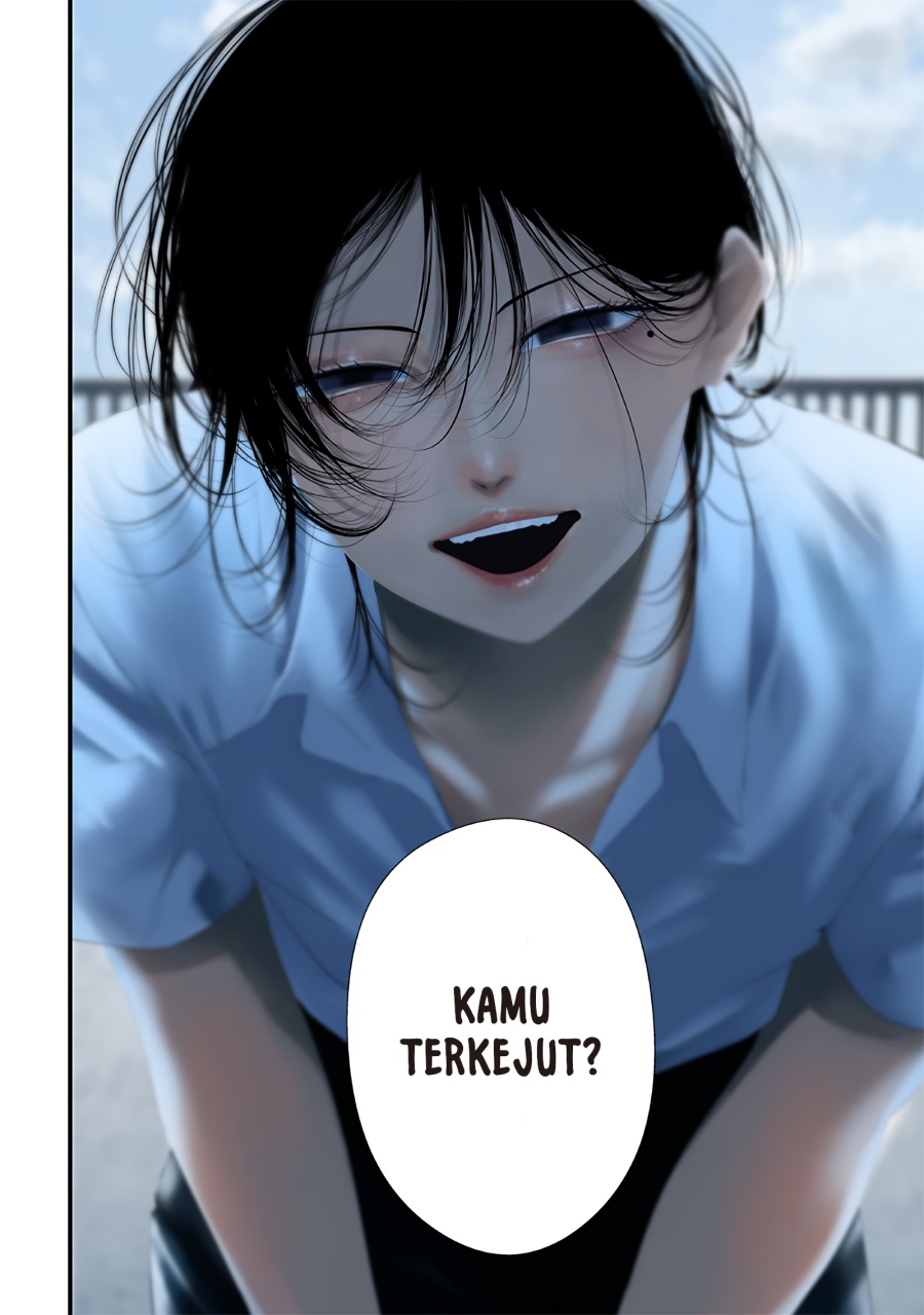 Halaman 12 dari Tsurenai Hodo Aokute Azatoi Kurai ni Akai Chapter 73