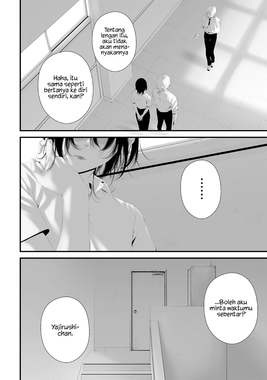 Halaman 2 dari Tsurenai Hodo Aokute Azatoi Kurai ni Akai Chapter 73