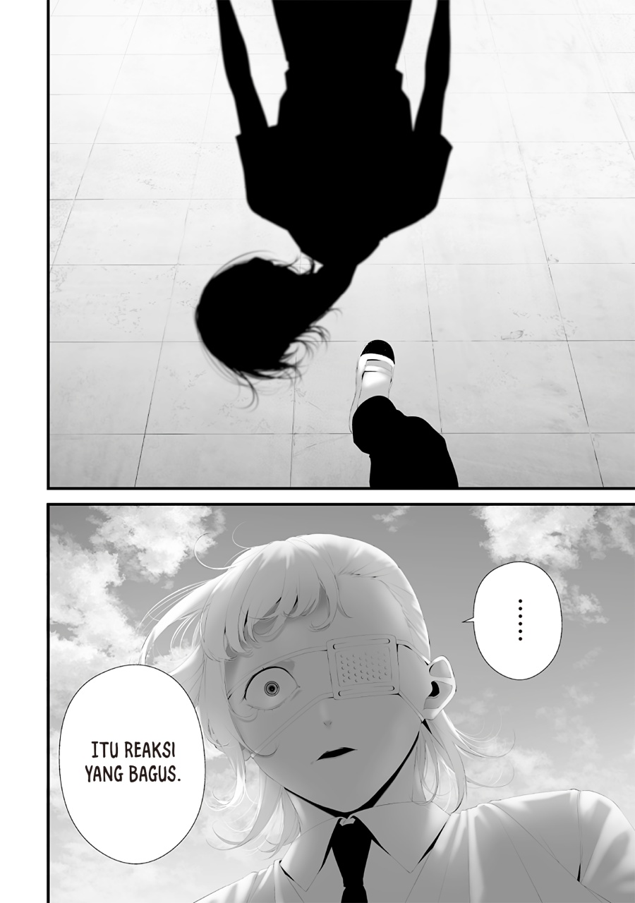 Halaman 8 dari Tsurenai Hodo Aokute Azatoi Kurai ni Akai Chapter 73