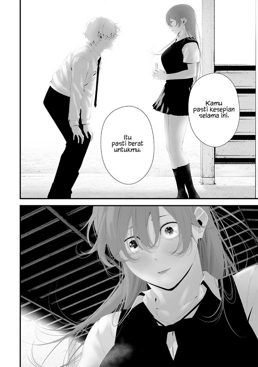 Halaman 10 dari Tsurenai Hodo Aokute Azatoi Kurai ni Akai Chapter 74.1