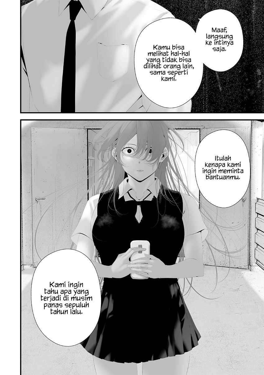 Halaman 16 dari Tsurenai Hodo Aokute Azatoi Kurai ni Akai Chapter 74.1