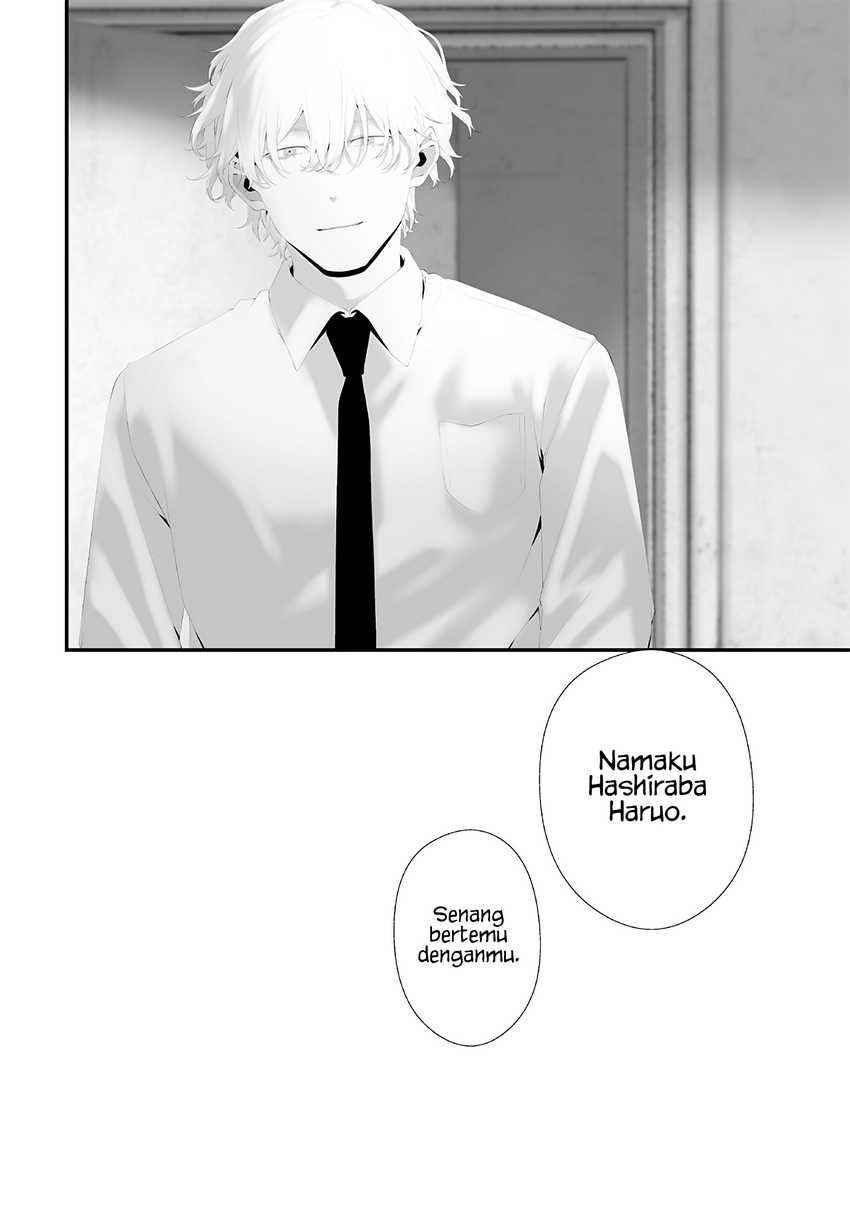 Halaman 6 dari Tsurenai Hodo Aokute Azatoi Kurai ni Akai Chapter 74.1