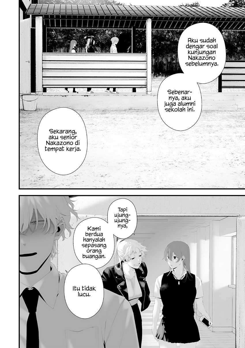 Halaman 8 dari Tsurenai Hodo Aokute Azatoi Kurai ni Akai Chapter 74.1
