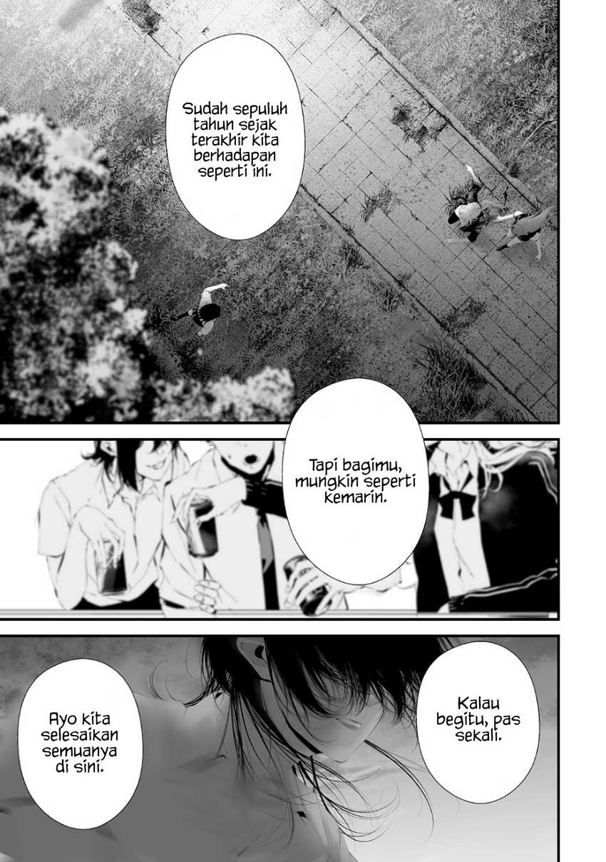 Halaman 17 dari Tsurenai Hodo Aokute Azatoi Kurai ni Akai Chapter 74.4