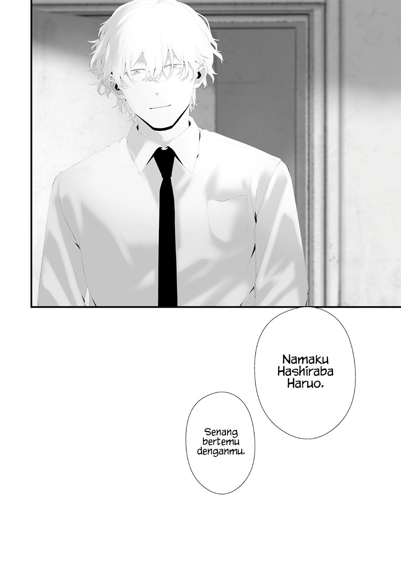 Halaman 6 dari Tsurenai Hodo Aokute Azatoi Kurai ni Akai Chapter 74.5