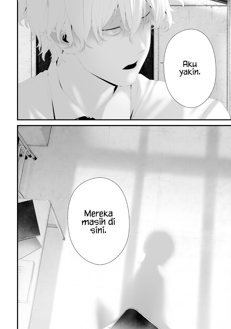 Halaman 2 dari Tsurenai Hodo Aokute Azatoi Kurai ni Akai Chapter 74.6