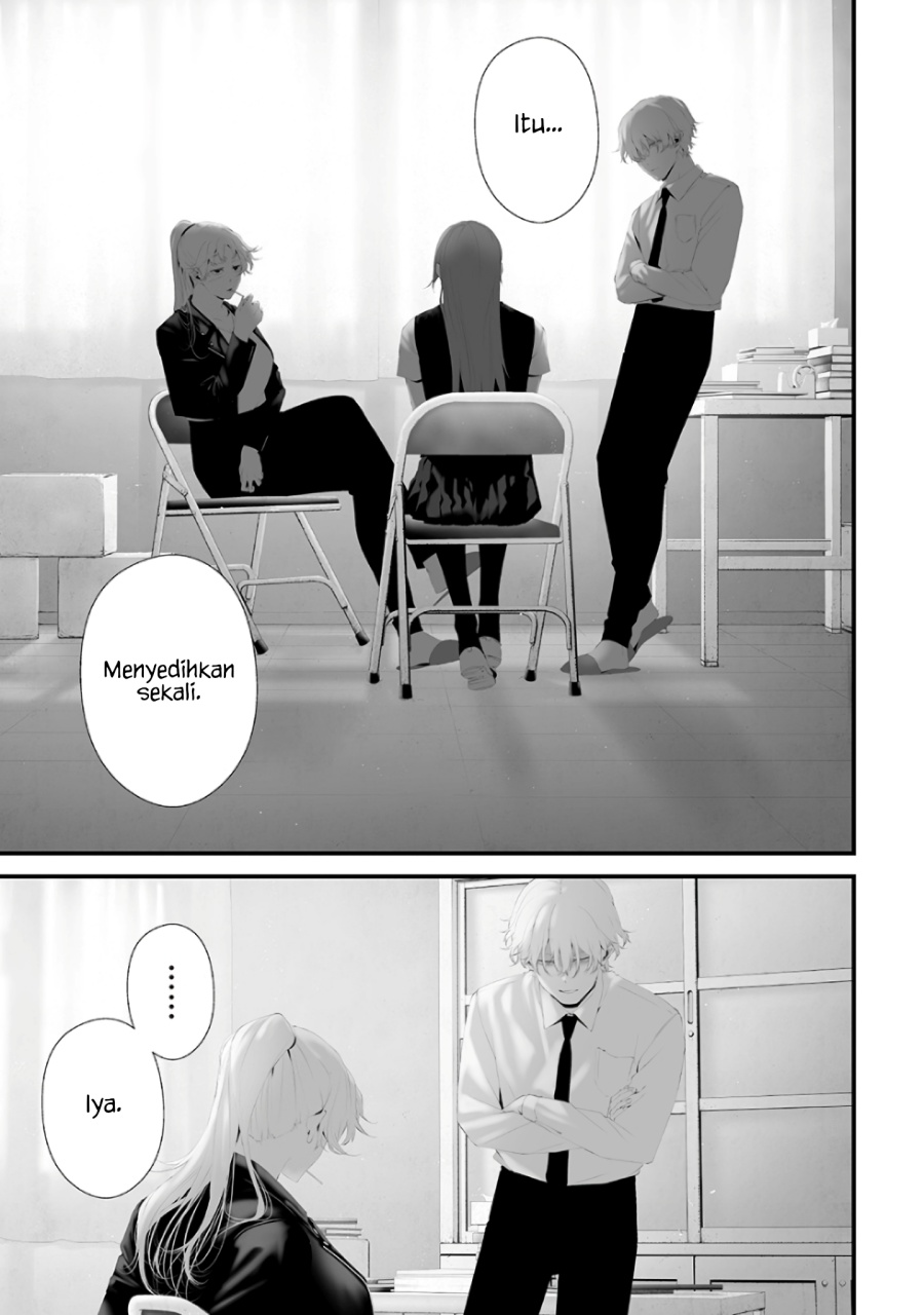 Halaman 13 dari Tsurenai Hodo Aokute Azatoi Kurai ni Akai Chapter 74.7