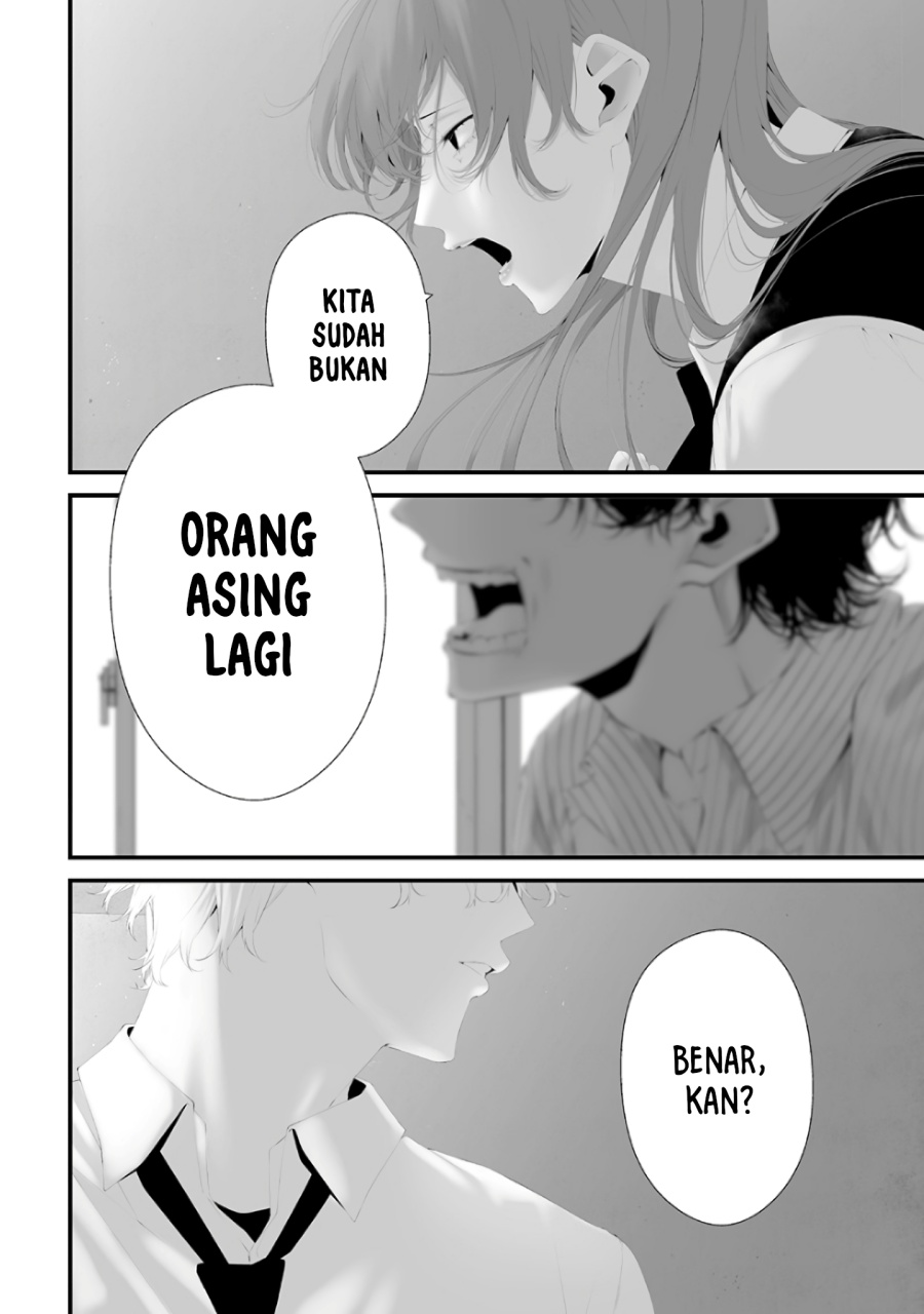 Halaman 4 dari Tsurenai Hodo Aokute Azatoi Kurai ni Akai Chapter 74.7