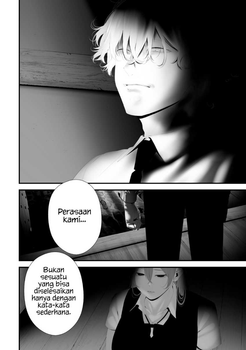 Halaman 4 dari Tsurenai Hodo Aokute Azatoi Kurai ni Akai Chapter 74.78