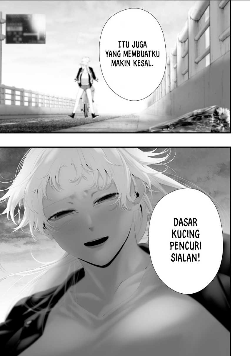 Halaman 19 dari Tsurenai Hodo Aokute Azatoi Kurai ni Akai Chapter 74.8