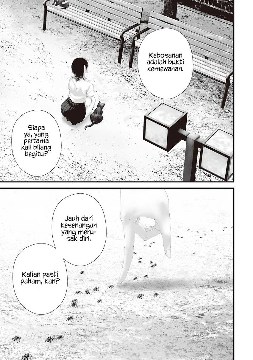 Halaman 3 dari Tsurenai Hodo Aokute Azatoi Kurai ni Akai Chapter 74.88