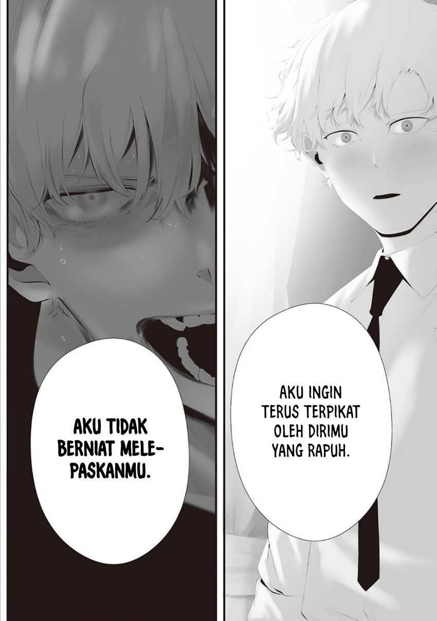 Halaman 10 dari Tsurenai Hodo Aokute Azatoi Kurai ni Akai Chapter 74.9