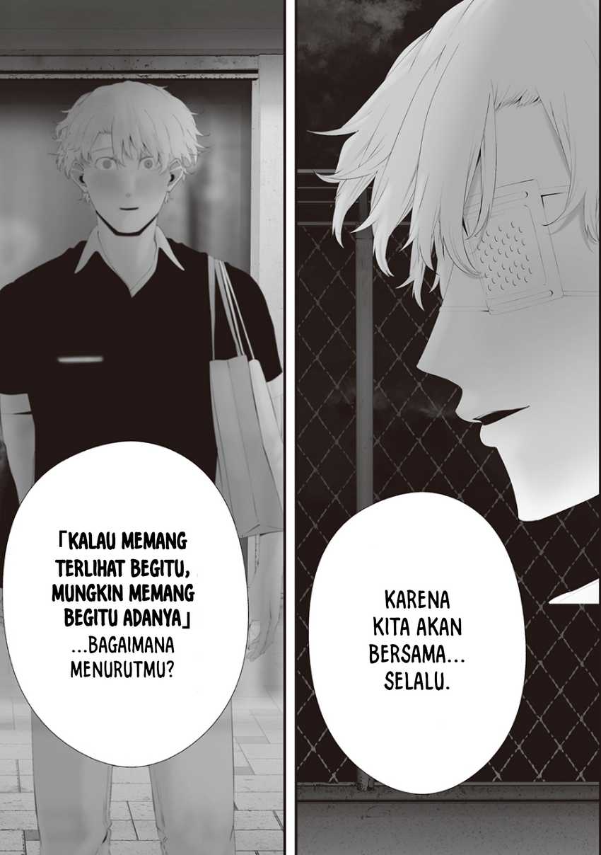 Halaman 11 dari Tsurenai Hodo Aokute Azatoi Kurai ni Akai Chapter 74.9
