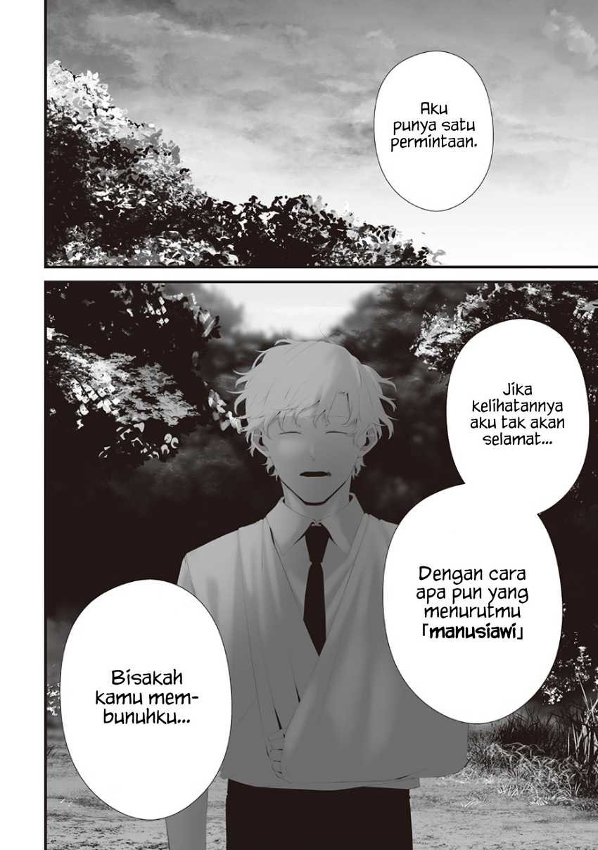 Halaman 12 dari Tsurenai Hodo Aokute Azatoi Kurai ni Akai Chapter 74.9