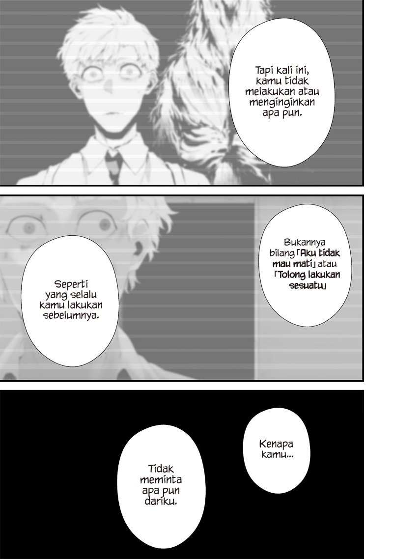 Halaman 13 dari Tsurenai Hodo Aokute Azatoi Kurai ni Akai Chapter 74