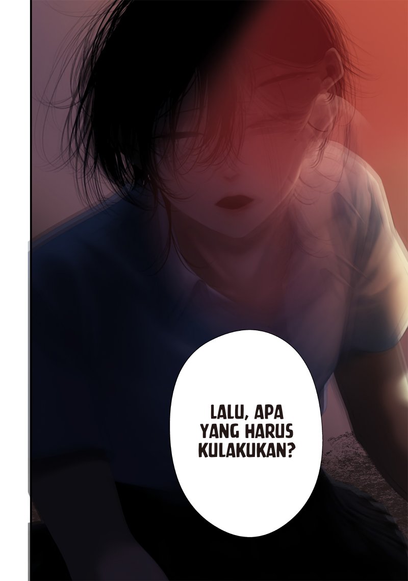 Halaman 14 dari Tsurenai Hodo Aokute Azatoi Kurai ni Akai Chapter 74