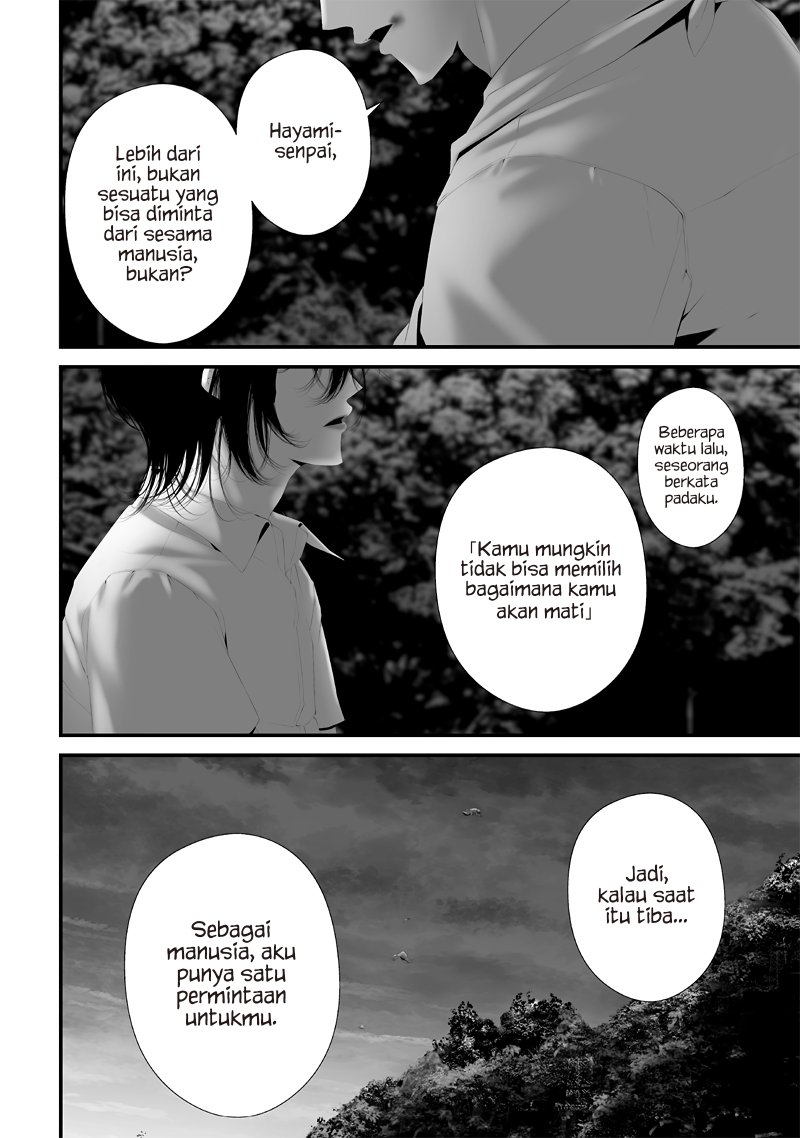 Halaman 16 dari Tsurenai Hodo Aokute Azatoi Kurai ni Akai Chapter 74