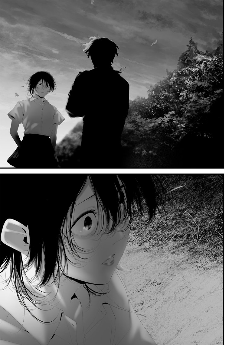 Halaman 17 dari Tsurenai Hodo Aokute Azatoi Kurai ni Akai Chapter 74