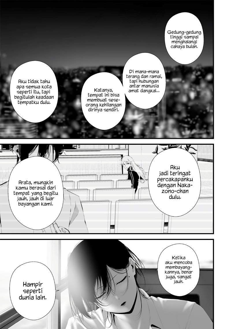 Halaman 7 dari Tsurenai Hodo Aokute Azatoi Kurai ni Akai Chapter 74