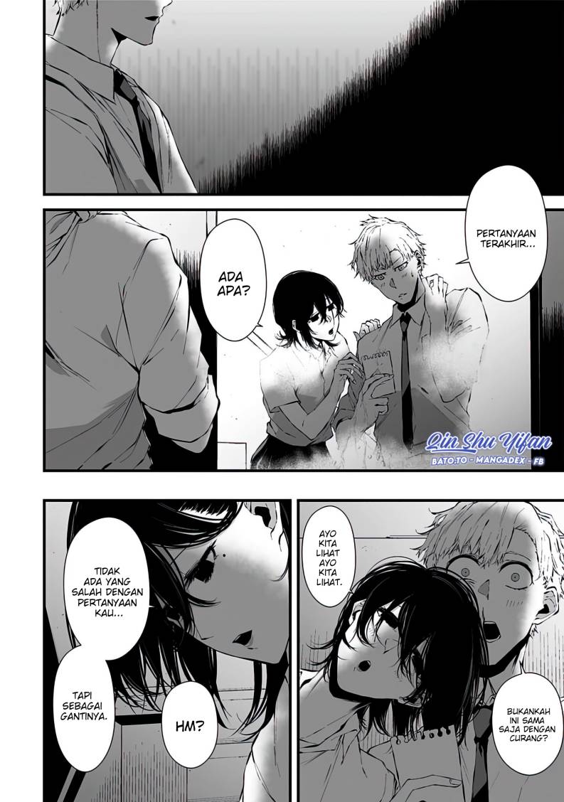 Halaman 11 dari Tsurenai Hodo Aokute Azatoi Kurai ni Akai Chapter 8