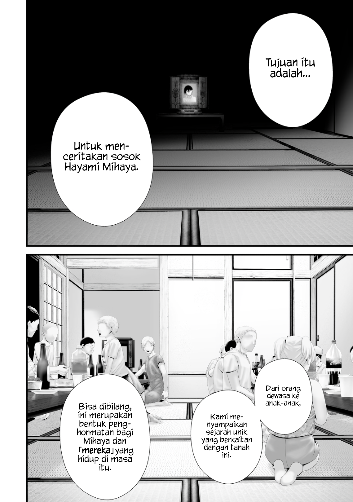 Halaman 10 dari Tsurenai Hodo Aokute Azatoi Kurai ni Akai Chapter 80