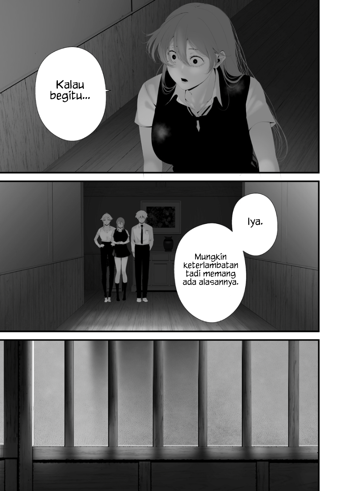 Halaman 17 dari Tsurenai Hodo Aokute Azatoi Kurai ni Akai Chapter 80