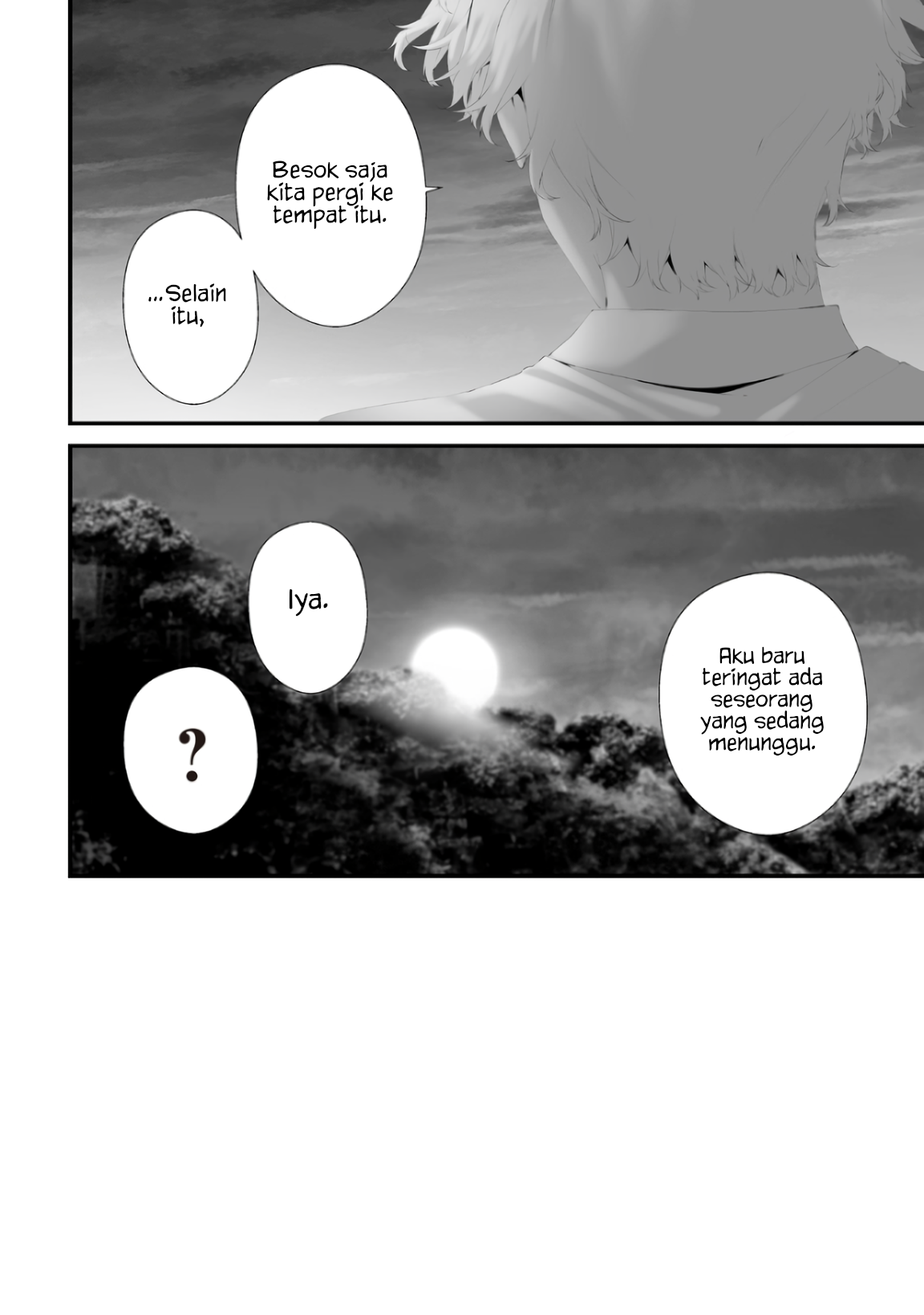 Halaman 2 dari Tsurenai Hodo Aokute Azatoi Kurai ni Akai Chapter 80