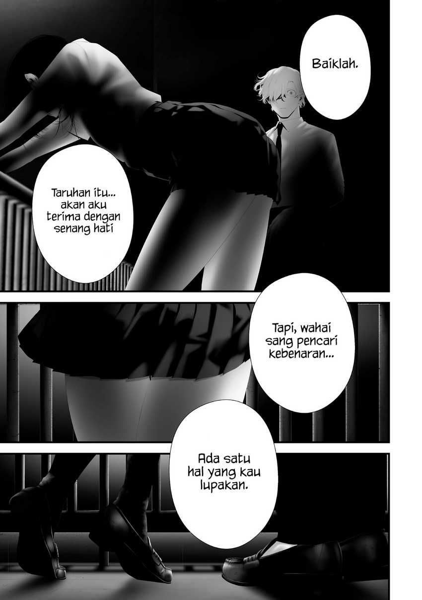 Halaman 9 dari Tsurenai Hodo Aokute Azatoi Kurai ni Akai Chapter 83