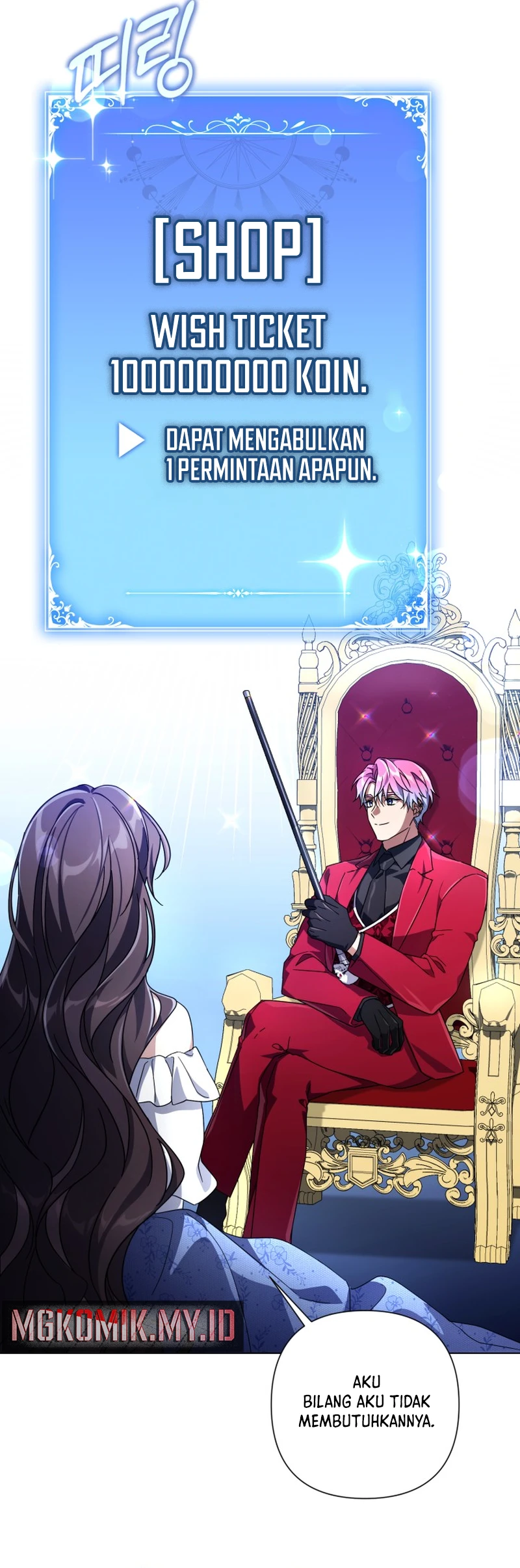Halaman 17 dari Villainess Streamer Chapter 2