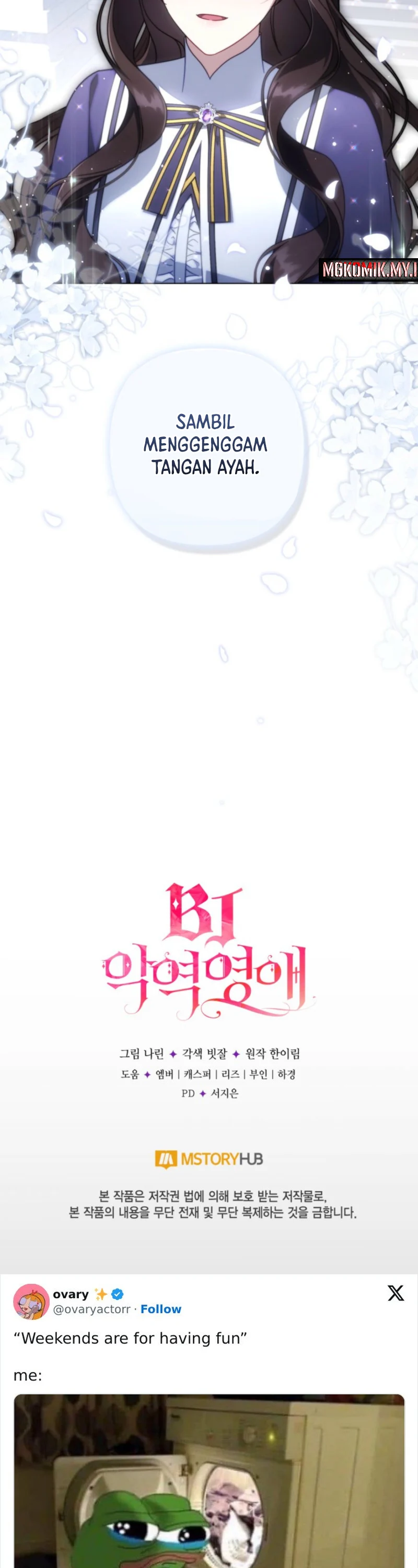 Halaman 44 dari Villainess Streamer Chapter 27