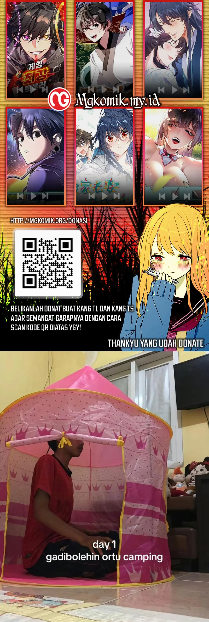 Halaman 40 dari Villainess Streamer Chapter 33