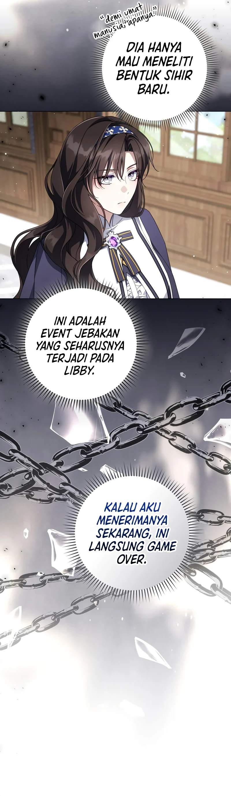 Halaman 19 dari Villainess Streamer Chapter 35
