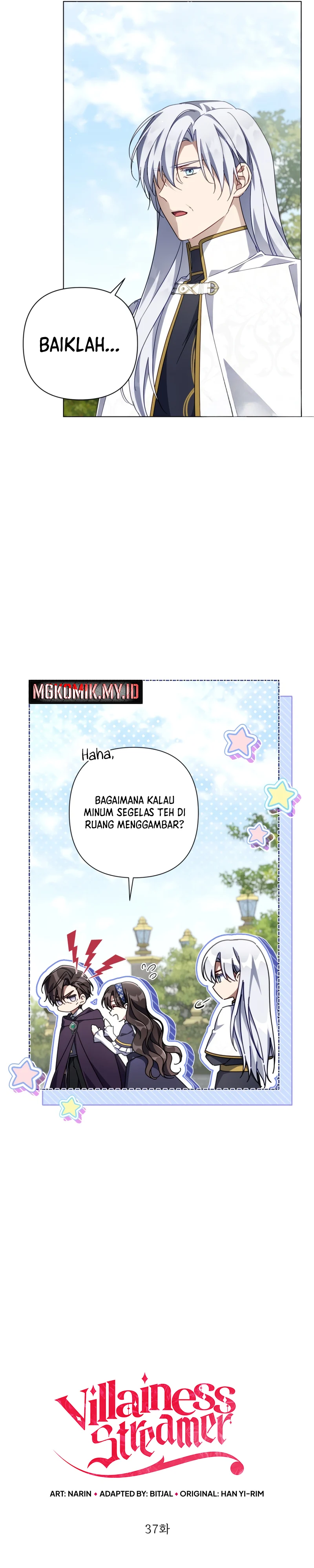 Halaman 10 dari Villainess Streamer Chapter 37