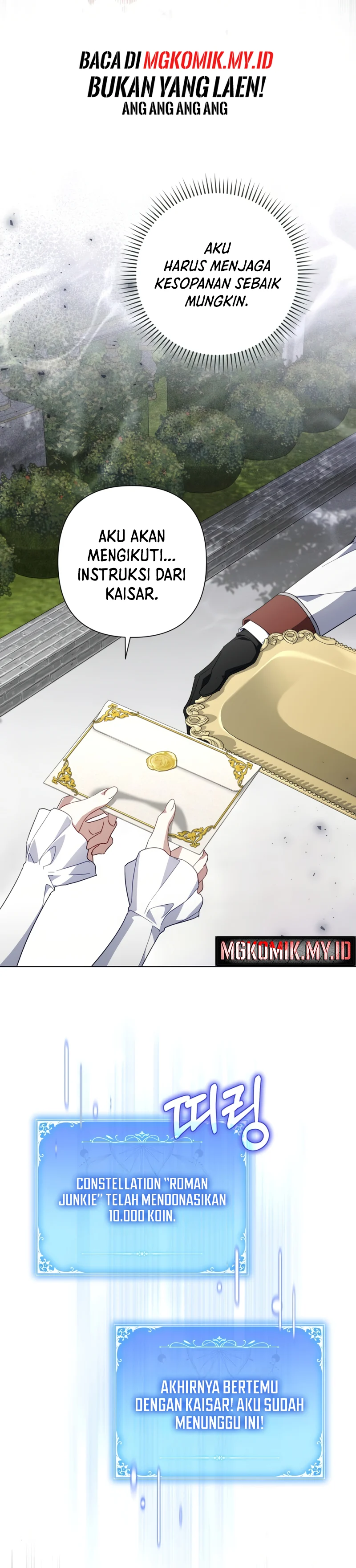 Halaman 4 dari Villainess Streamer Chapter 37