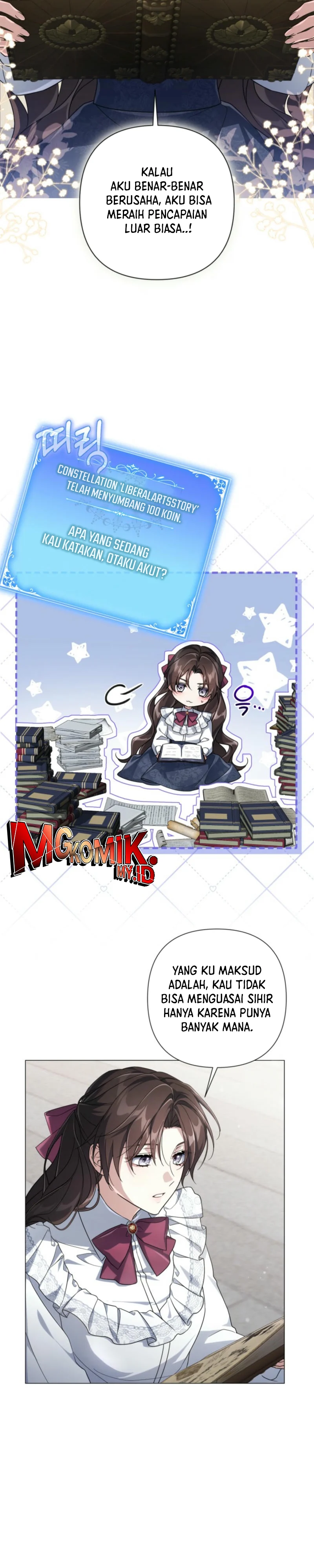 Halaman 23 dari Villainess Streamer Chapter 4