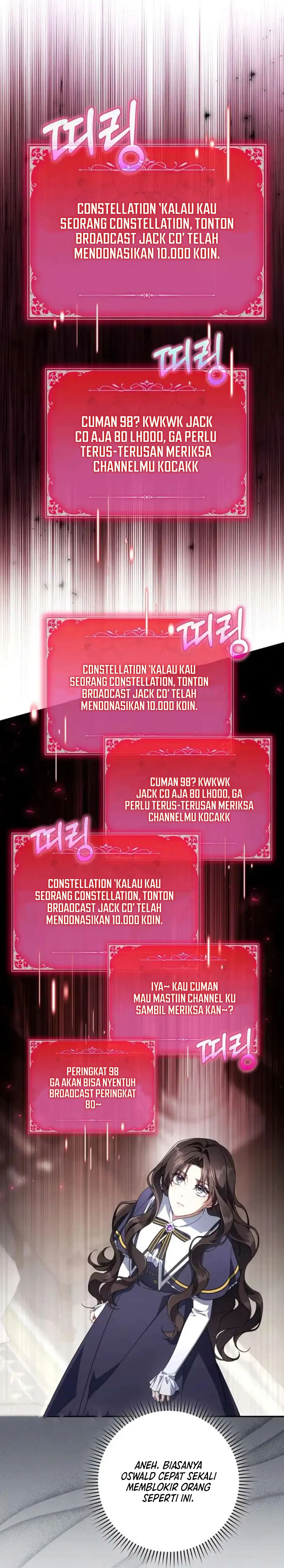 Halaman 35 dari Villainess Streamer Chapter 41