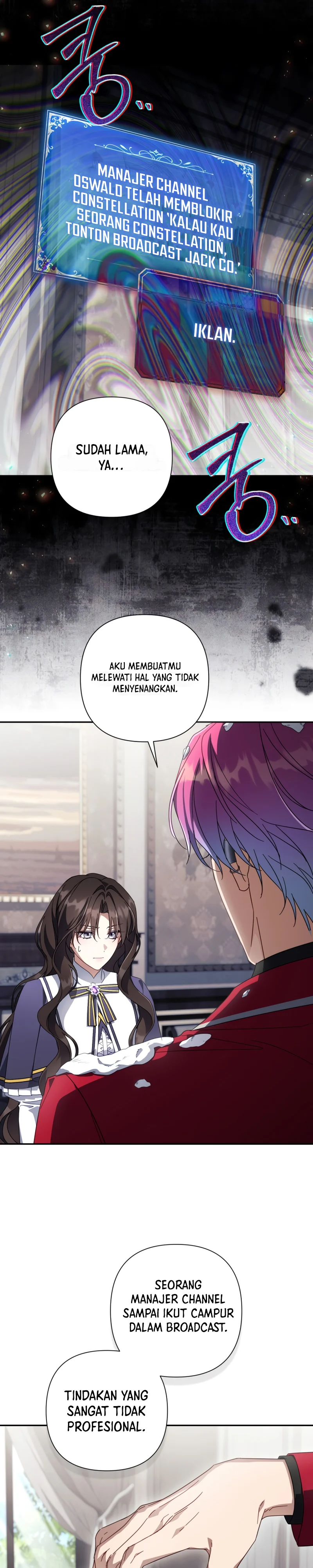 Halaman 13 dari Villainess Streamer Chapter 42