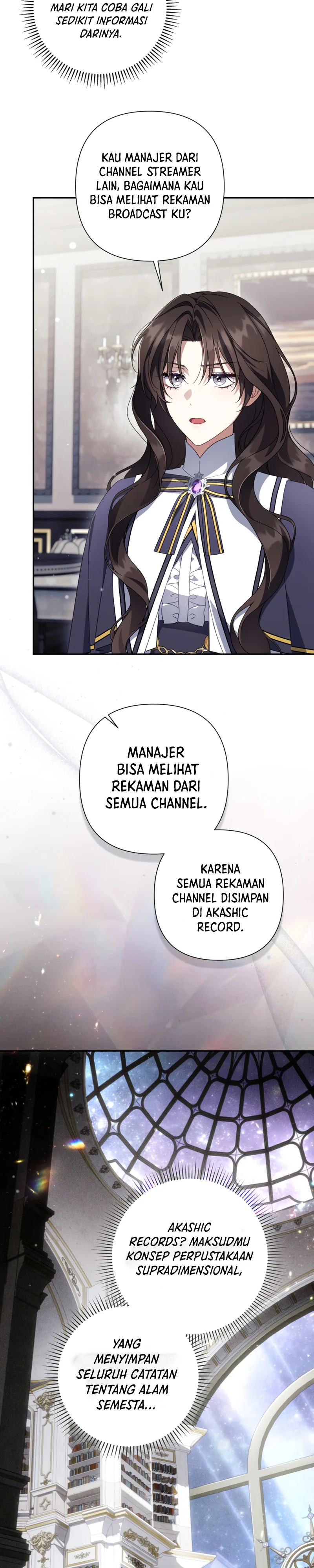 Halaman 3 dari Villainess Streamer Chapter 42