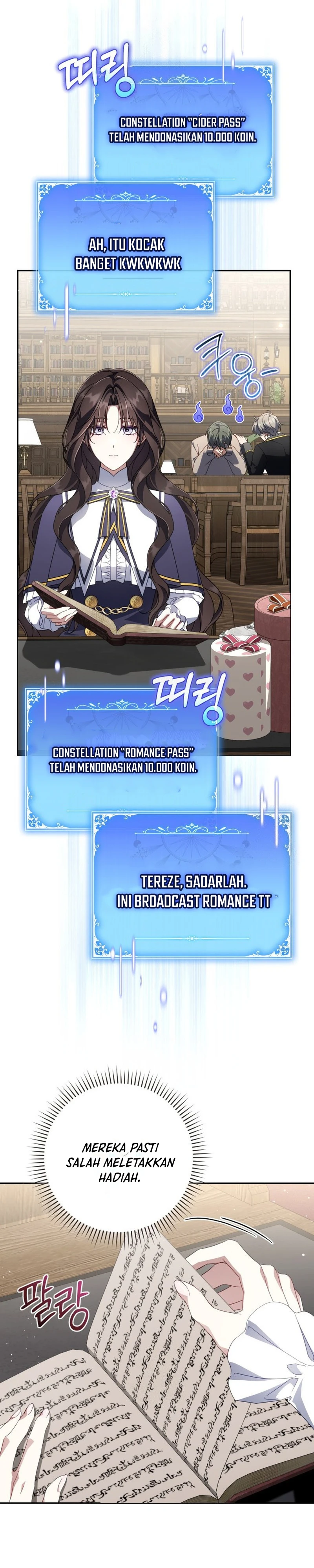 Halaman 17 dari Villainess Streamer Chapter 45