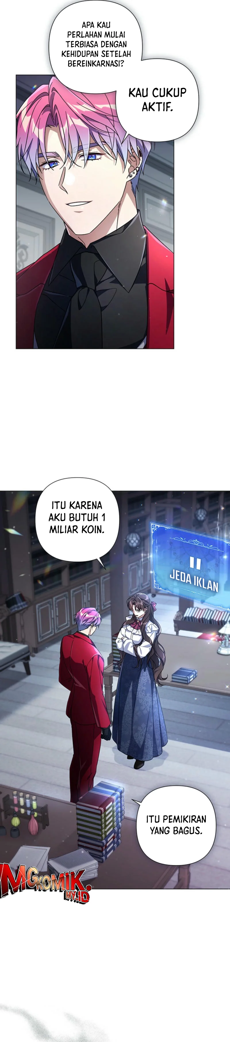 Halaman 14 dari Villainess Streamer Chapter 6