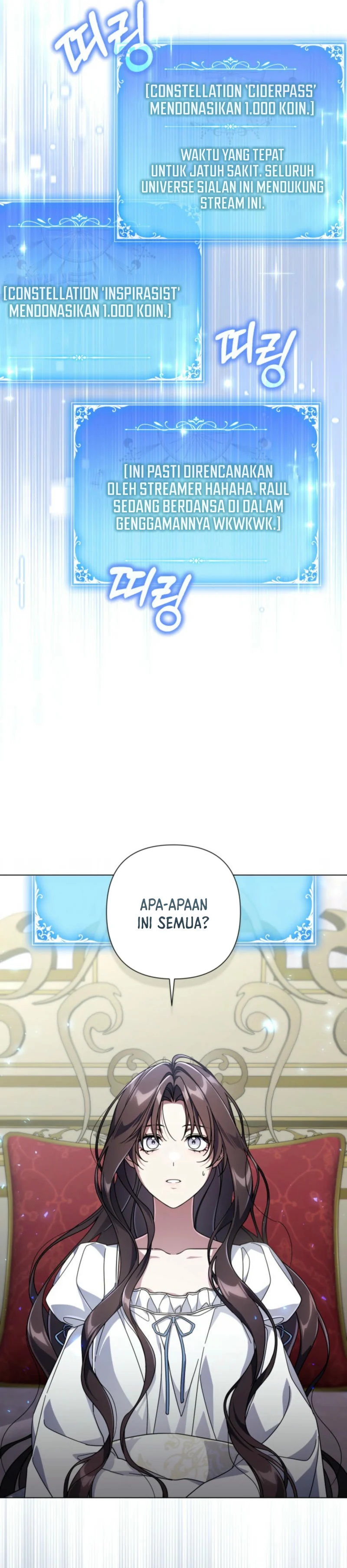 Halaman 12 dari Villainess Streamer Chapter 7