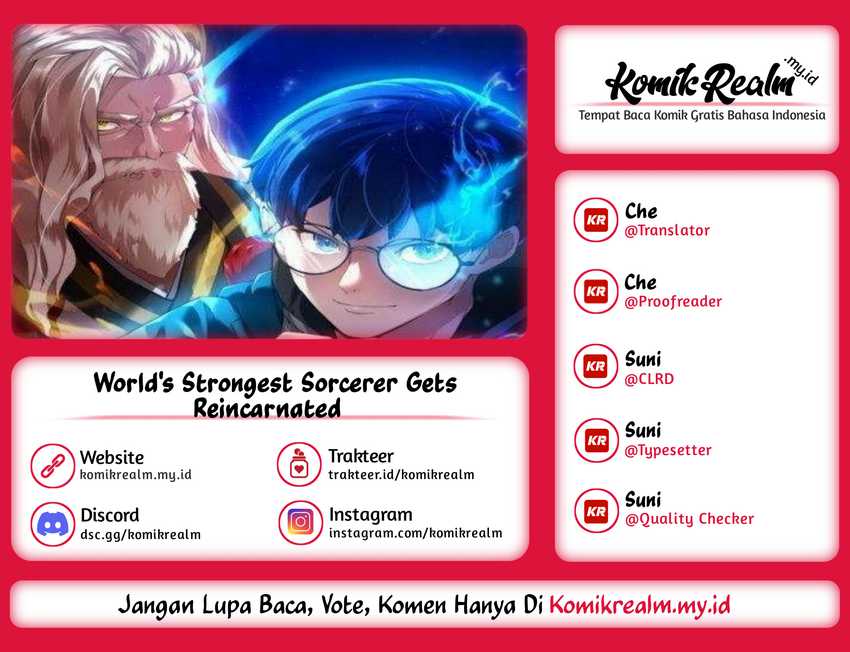 Halaman 1 dari World Strongest Sorcerer Gets Reincarnated Chapter 7