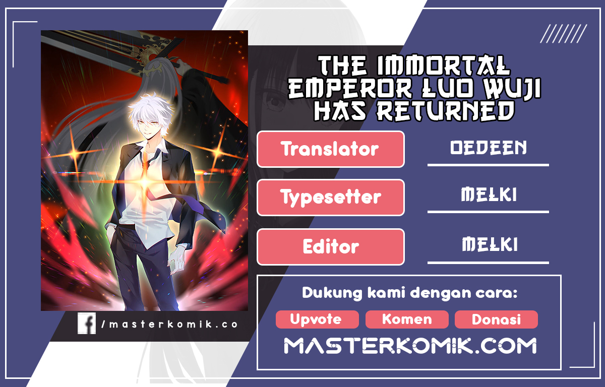 Halaman 1 dari The Return of Immortal Emperor Luo Wuji Chapter 109