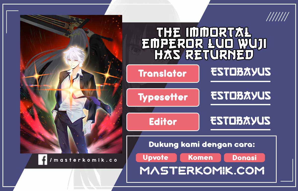 Halaman 1 dari The Return of Immortal Emperor Luo Wuji Chapter 160
