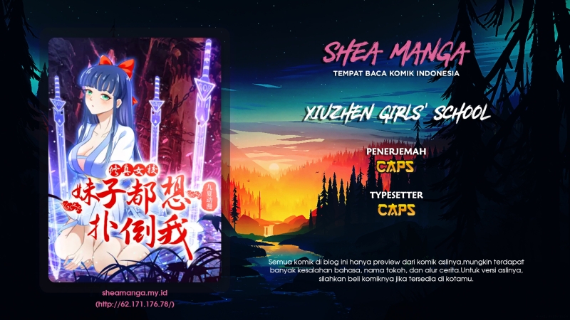 Halaman 1 dari Xiuzhen Girls School: All Girls Want to Put Me Down Chapter 2